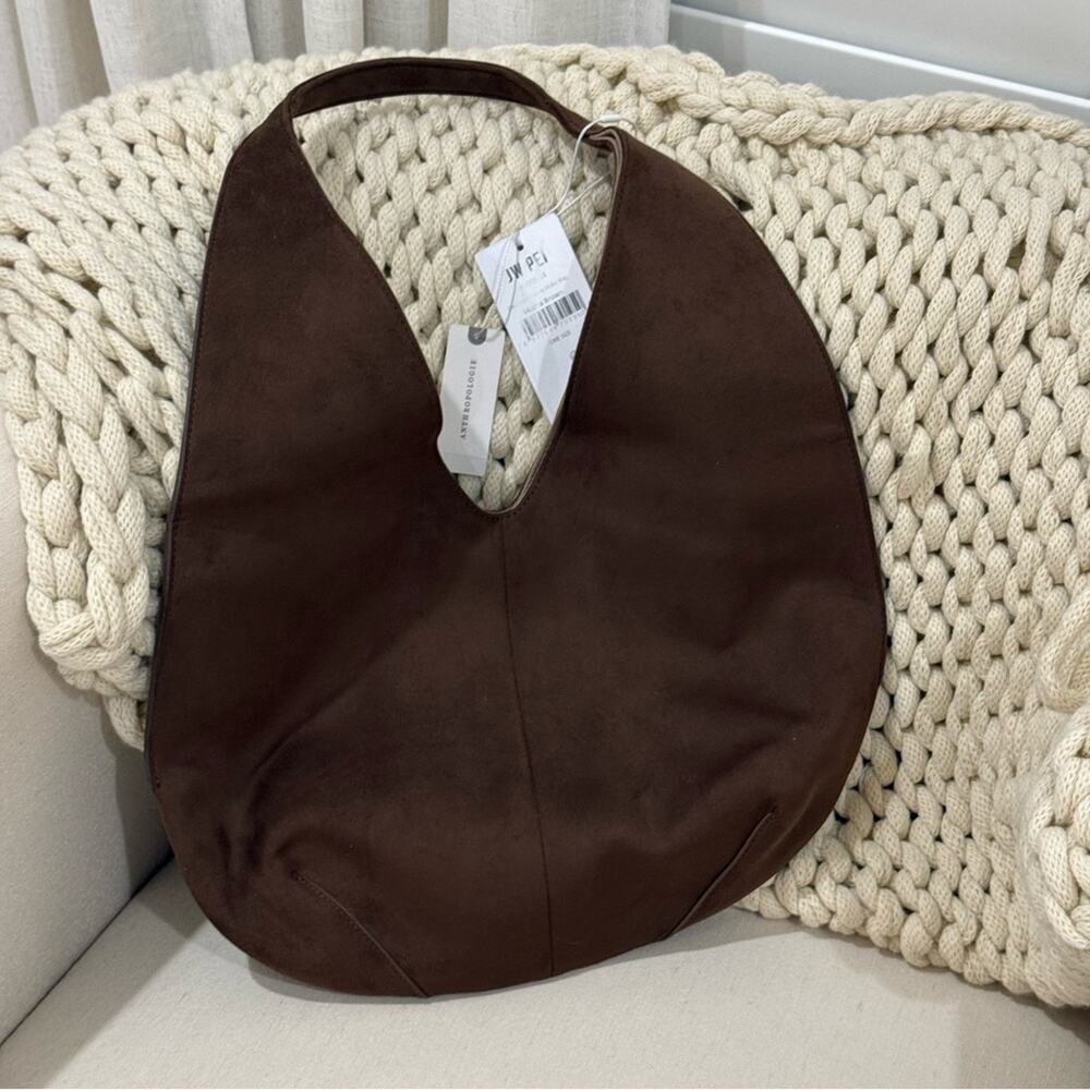 JW PEI Dara Faux Suede Slouchy Bag - Picture 3 of 5